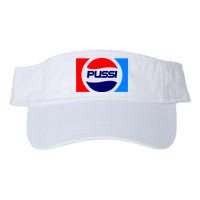 Pussi Parody Spoof Logo Offensive Visor