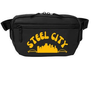 Pittsburgh Pennsylvania Sl City Skyline Bridges Retro Crossbody Pack