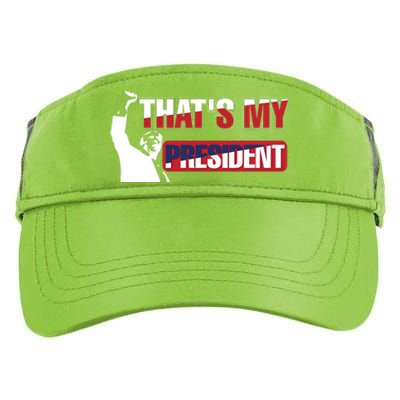 Patriotic Presidential Support Graphic Adult Drive Performance Visor