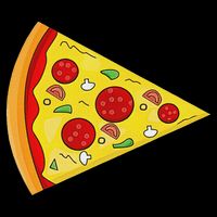 Pizza Pie & Slice Dad And Son Matching Pizza Father's Day Full-Length Apron With Pockets