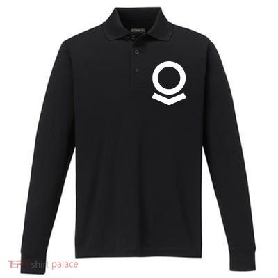 Palantir Pltr Spx Performance Long Sleeve Polo