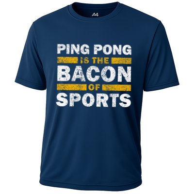 Ping Pong Saying Funny Ping Pong Is The Bacon Of Sports Performance Shirt