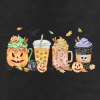Plaid Pumpkin Spice Hello Fall Autumn Thanksgiving Cool Comfort Performance Bucket Hat