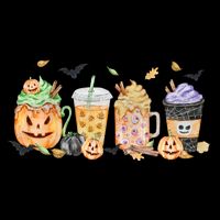Plaid Pumpkin Spice Hello Fall Autumn Thanksgiving Sustainable Bucket Hat