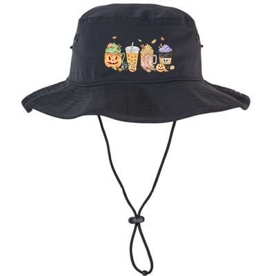 Plaid Pumpkin Spice Hello Fall Autumn Thanksgiving Bucket Hat