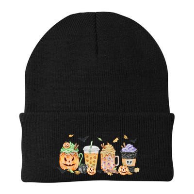 Plaid Pumpkin Spice Hello Fall Autumn Thanksgiving Beanie