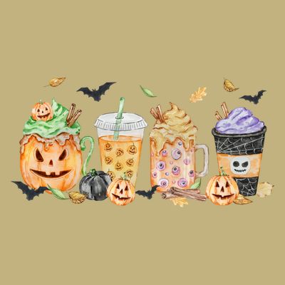 Plaid Pumpkin Spice Hello Fall Autumn Thanksgiving T-Shirt