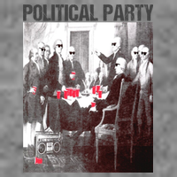 Political Party Shades & Red Cups Funny Political 7-Panel Snapback Hat
