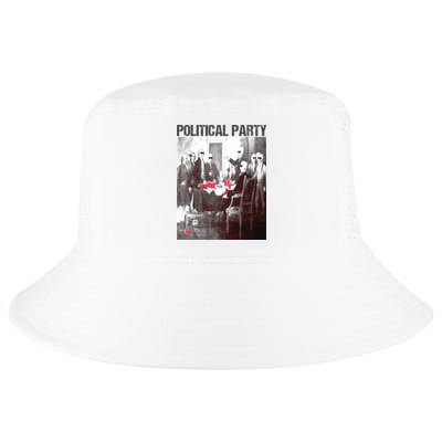 Political Party Shades & Red Cups Funny Political Cool Comfort Performance Bucket Hat