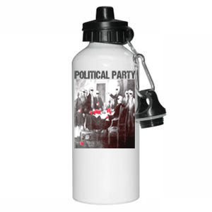 Political Party Shades & Red Cups Funny Political Aluminum Water Bottle