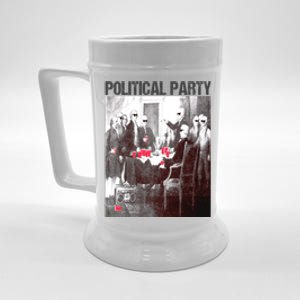 Political Party Shades & Red Cups Funny Political Beer Stein