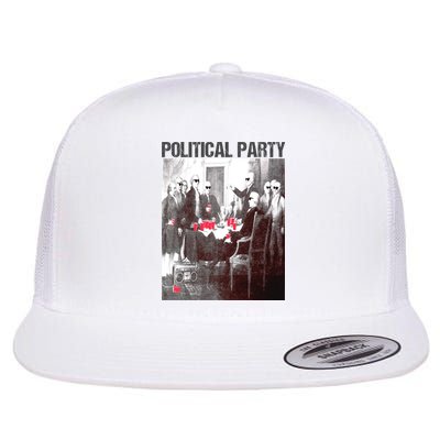 Political Party Shades & Red Cups Funny Political Flatbill Hat