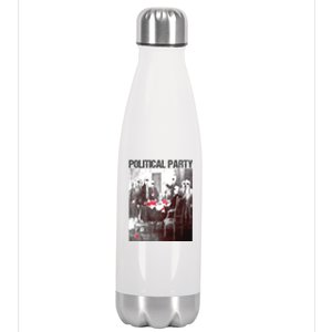 Political Party Shades & Red Cups Funny Political Stainless Steel Insulated Water Bottle