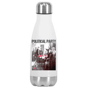 Political Party Shades & Red Cups Funny Political Stainless Steel Insulated Water Bottle