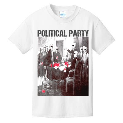 Political Party Shades & Red Cups Funny Political Kids T-Shirt