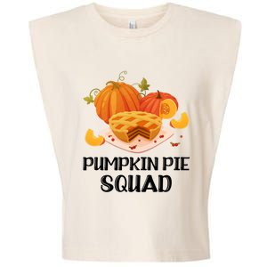 Pumpkin Pie Squad Funny Thanksgiving Day Gift Garment-Dyed Women's Muscle Tee