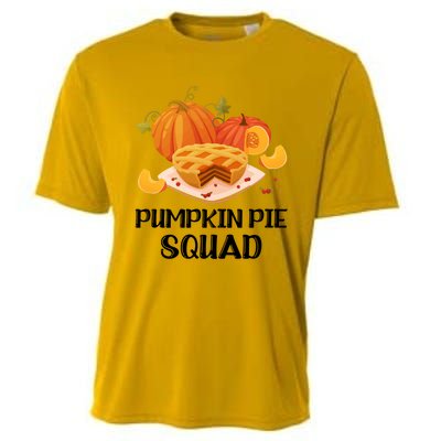 Pumpkin Pie Squad Funny Thanksgiving Day Gift Cooling Performance Crew T-Shirt