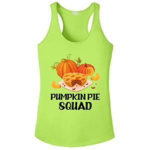 Pumpkin Pie Squad Funny Thanksgiving Day Gift Ladies PosiCharge Competitor Racerback Tank