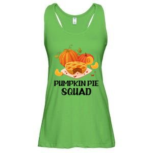 Pumpkin Pie Squad Funny Thanksgiving Day Gift Ladies Essential Flowy Tank