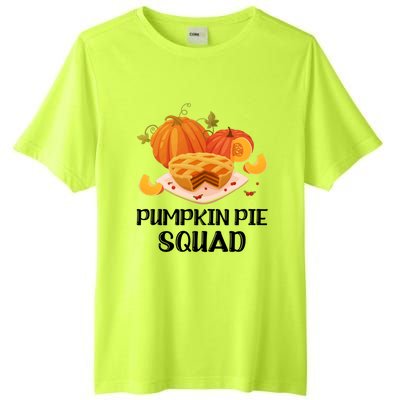 Pumpkin Pie Squad Funny Thanksgiving Day Gift Tall Fusion ChromaSoft Performance T-Shirt