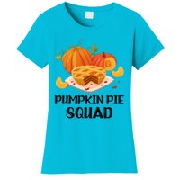 Pumpkin Pie Squad Funny Thanksgiving Day Gift Women's T-Shirt