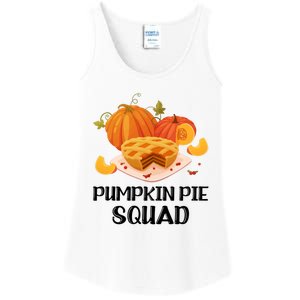 Pumpkin Pie Squad Funny Thanksgiving Day Gift Ladies Essential Tank