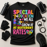 Paraeducator Paraprofessional SPED Teacher Special Education Cooling Performance Crew T-Shirt