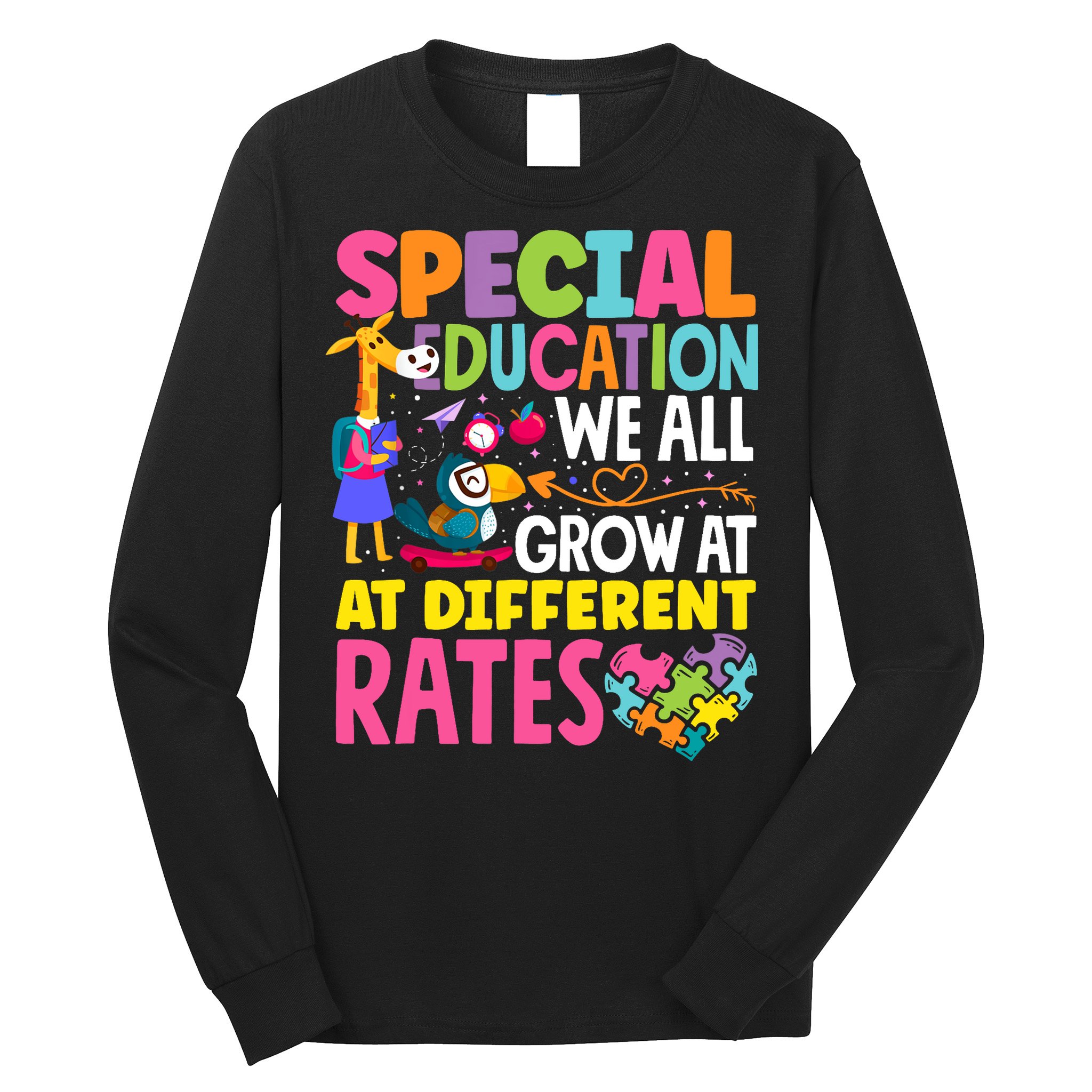 Paraeducator Paraprofessional SPED Teacher Special Education Long Sleeve Shirt