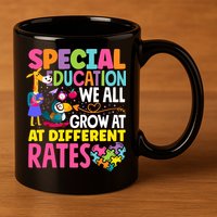 Paraeducator Paraprofessional SPED Teacher Special Education 11oz C Handle Ceramic Mug