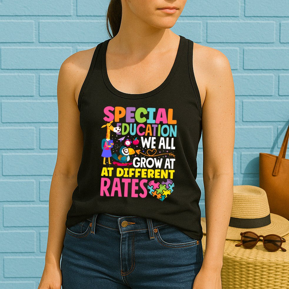 Paraeducator Paraprofessional SPED Teacher Special Education Womens Tank Top