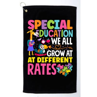 Paraeducator Paraprofessional SPED Teacher Special Education Golf Towel