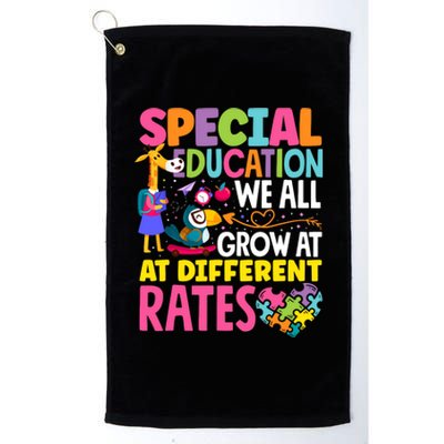 Paraeducator Paraprofessional SPED Teacher Special Education Platinum Collection Golf Towel