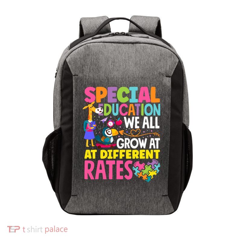 Paraeducator Paraprofessional SPED Teacher Special Education Vector Backpack