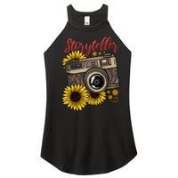 Photographer Photography Storyteller Camera Gift Women's Perfect Tri Rocker Tank