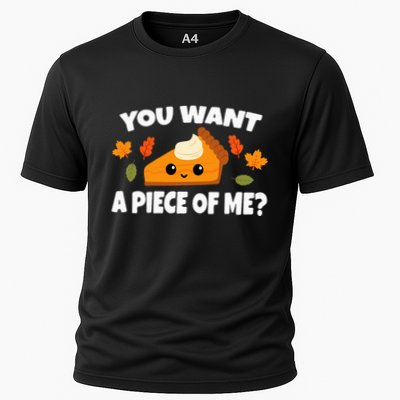 Pumpkin Pie Thanksgiving You Want A Piece Of Me Performance Shirt
