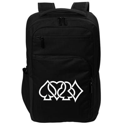Poker Player Texas Hold'Em Poker Impact Tech Backpack