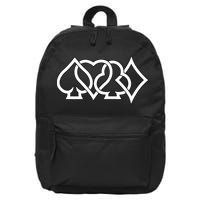 Poker Player Texas Hold'Em Poker 16 in Basic Backpack