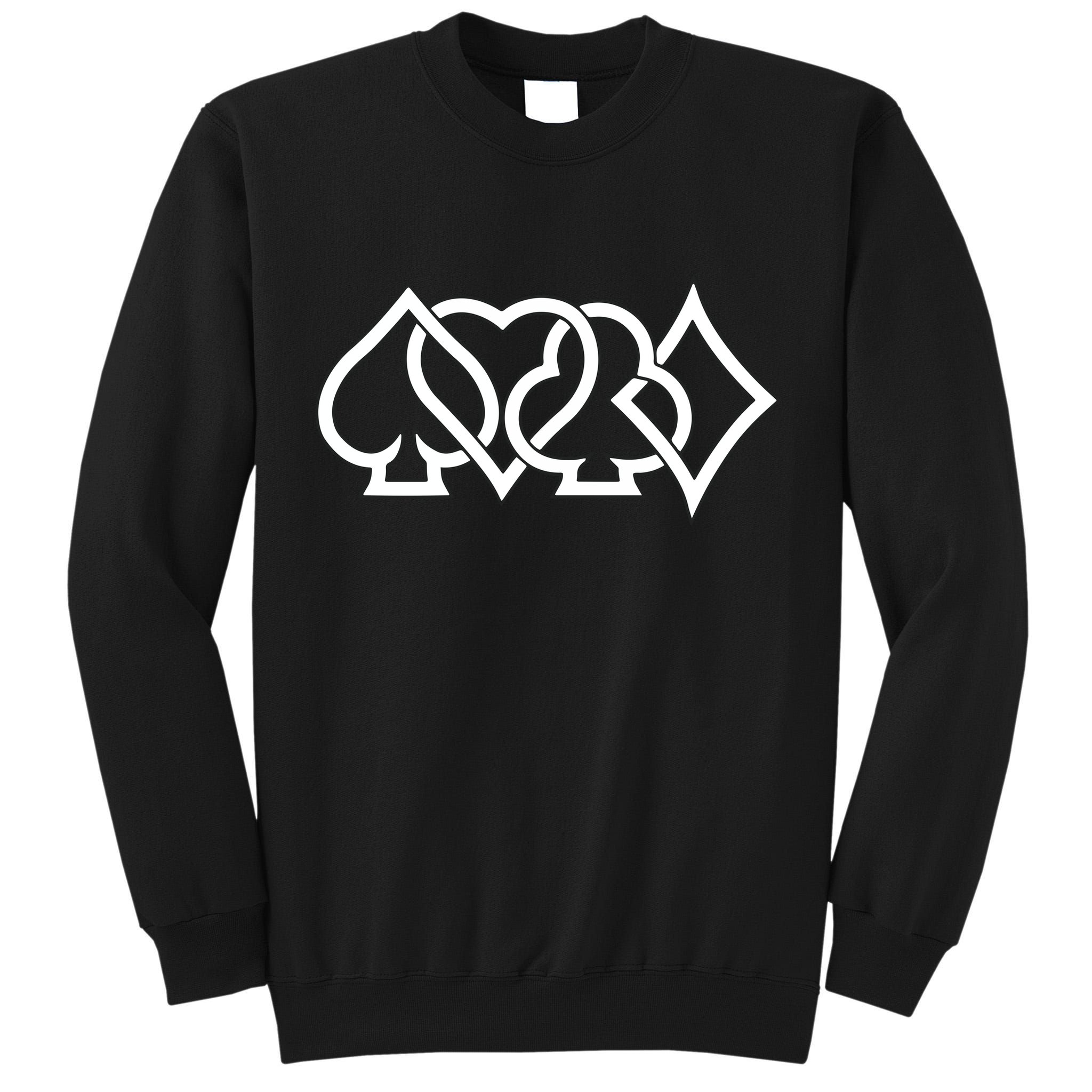 Poker Player Texas Hold'Em Poker Tall Sweatshirt