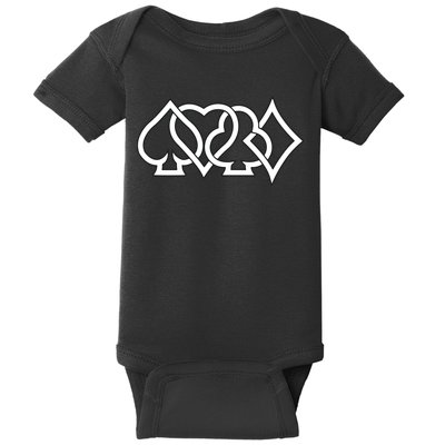 Poker Player Texas Hold'Em Poker Baby Bodysuit