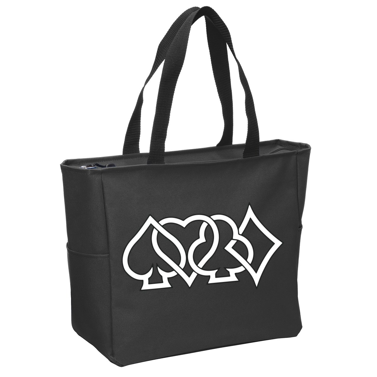 Poker Player Texas Hold'Em Poker Zip Tote Bag