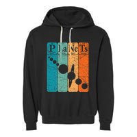 Planets Periodic Table Elements Solar System Planets Garment-Dyed Fleece Hoodie