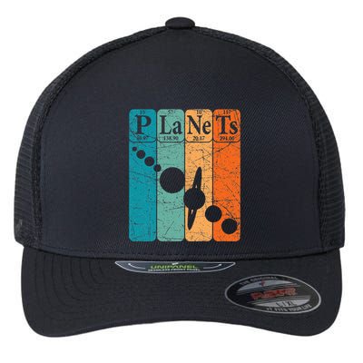 Planets Periodic Table Elements Solar System Planets Flexfit Unipanel Trucker Cap