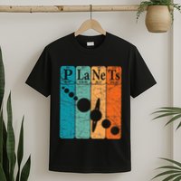 Planets Periodic Table Elements Solar System Planets T-Shirt