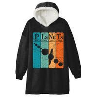 Planets Periodic Table Elements Solar System Planets Hooded Wearable Blanket