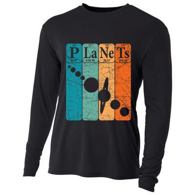 Planets Periodic Table Elements Solar System Planets Cooling Performance Long Sleeve Crew