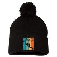 Planets Periodic Table Elements Solar System Planets Pom Pom 12in Knit Beanie