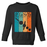 Planets Periodic Table Elements Solar System Planets Toddler Sweatshirt