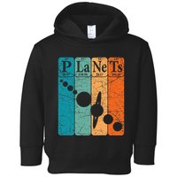 Planets Periodic Table Elements Solar System Planets Toddler Hoodie