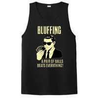 Poker Player Texas HoldEm Night Bluffing Funny Poker PosiCharge Competitor Tank