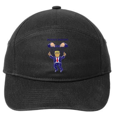 Putin'S Puppet Trump Is A Russian Asset Political Parody 7-Panel Snapback Hat